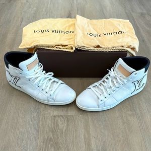 Size 11 EU (Size 12 US) Louis Vuitton men’s high top sneaker